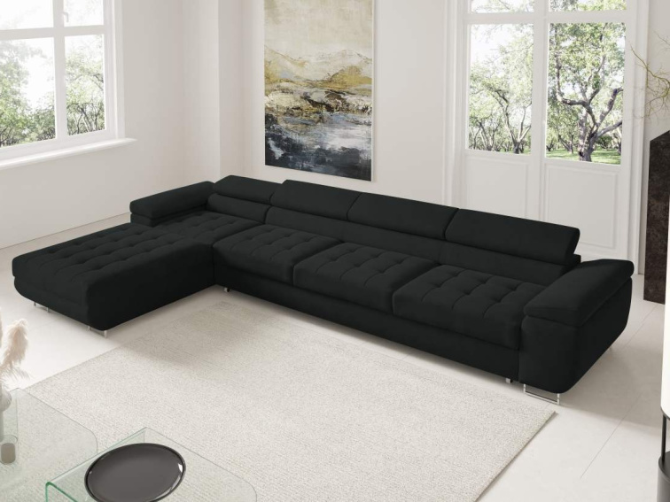 Rozkládací sedací souprava do L Lucius XL - Kronos 07