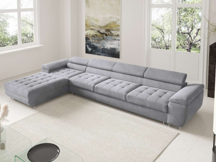 Rozkládací sedací souprava do L Lucius XL - Monolith 84