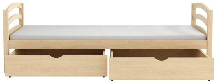 Dětská postel s úložným prostorem Tornádo