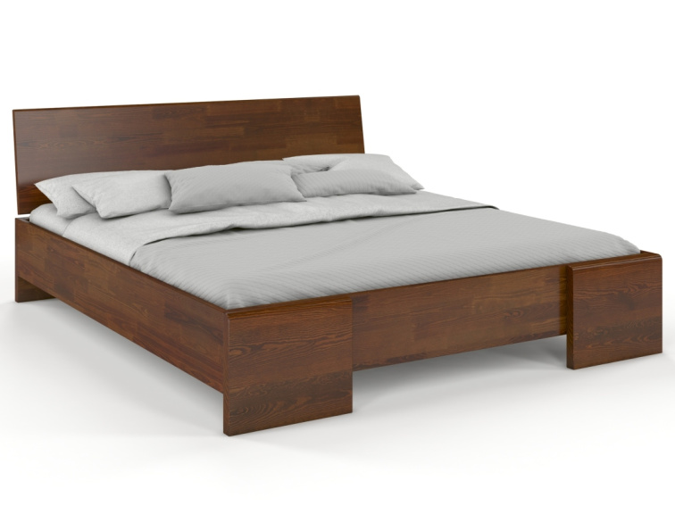 Prodloužená postel z masivu borovice Hessler