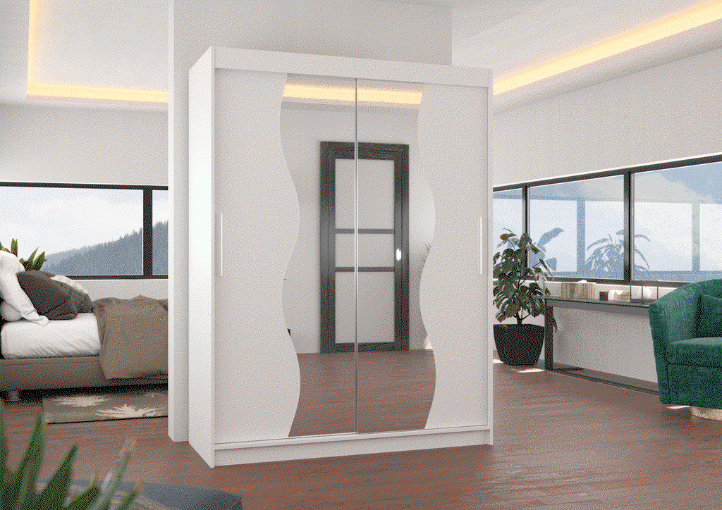 Šatní skříň s posuvnými dveřmi Renzo - 150 cm