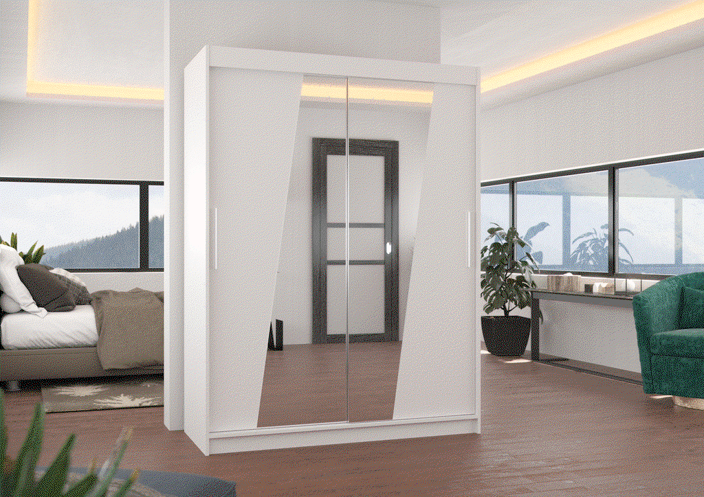 Šatní skříň s posuvnými dveřmi Bolton - 150 cm