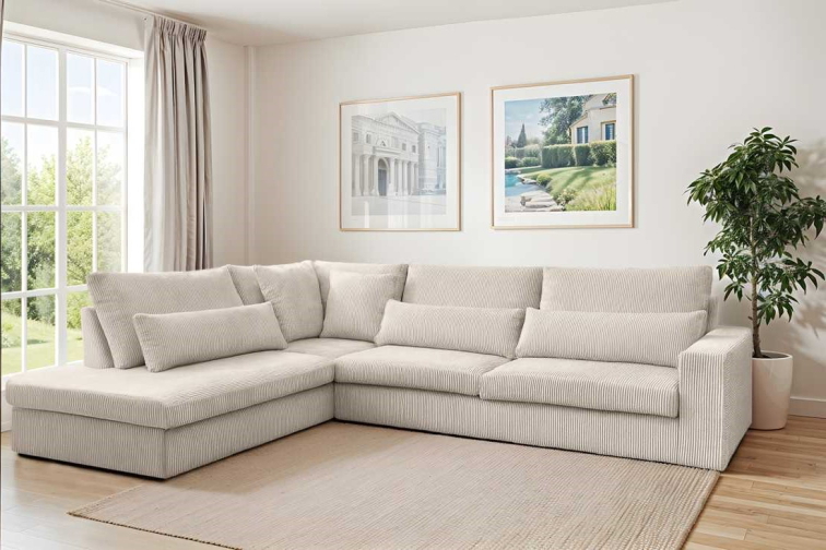 Rohová sedací souprava do L Sven - Poso 100