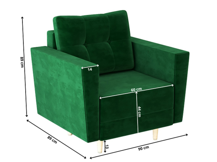 Čalouněné křeslo Oslo - Inari 91