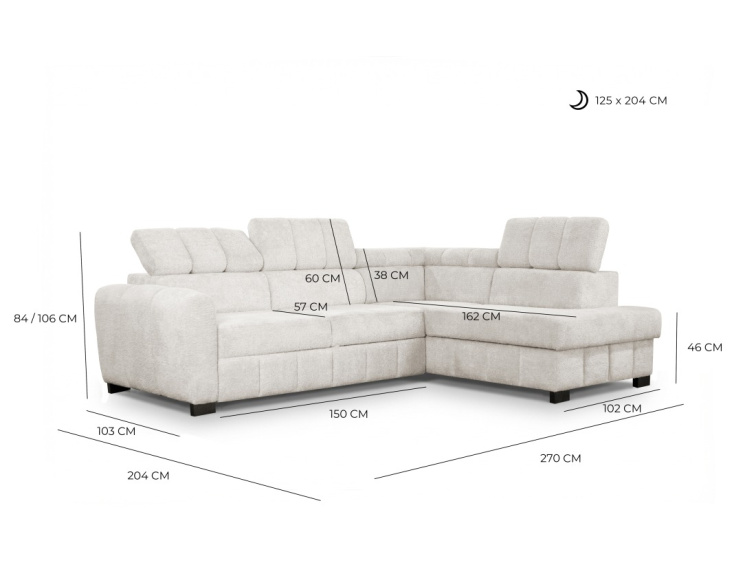 Rozkládací sedací souprava Rico - Abriamo 10