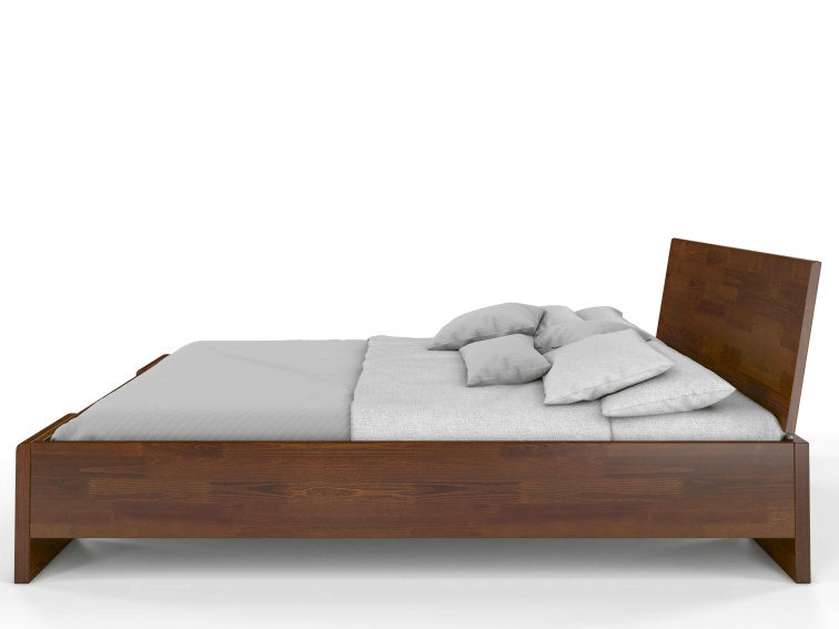 Prodloužená postel z masivu borovice Hessler