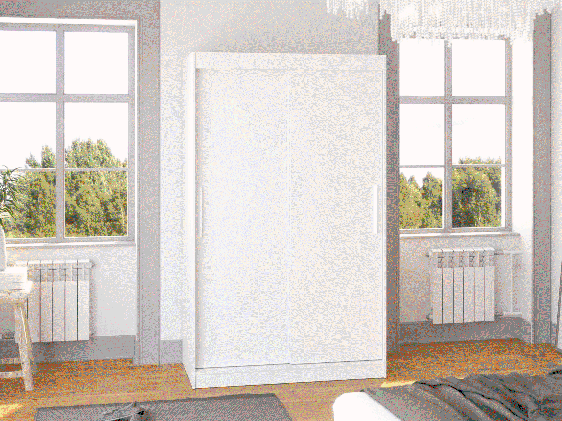 Šatní skříň s posuvnými dveřmi Collin - 120 cm