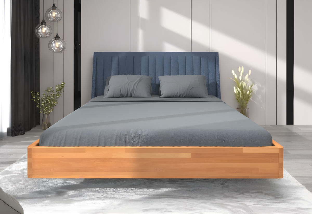 Barvy a masivní nábytek: Jak je sladit v moderní ložnici