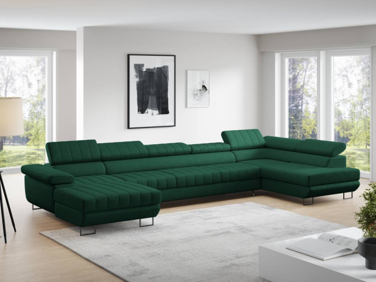 Sedací souprava Horizonte Mini U XL - Monolith 37