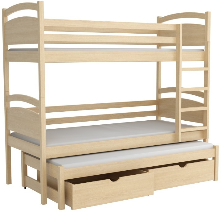 Patrová postel pro tři Mája 2