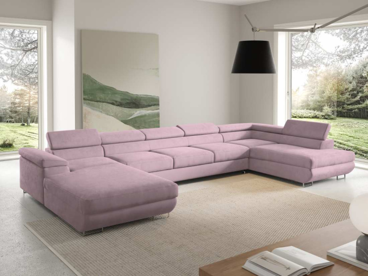 Rozkládací sedací souprava April U XL - Kronos 27