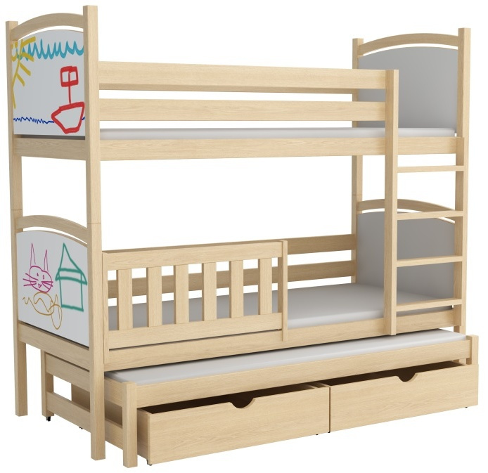 Patrová postel pro tři Florida