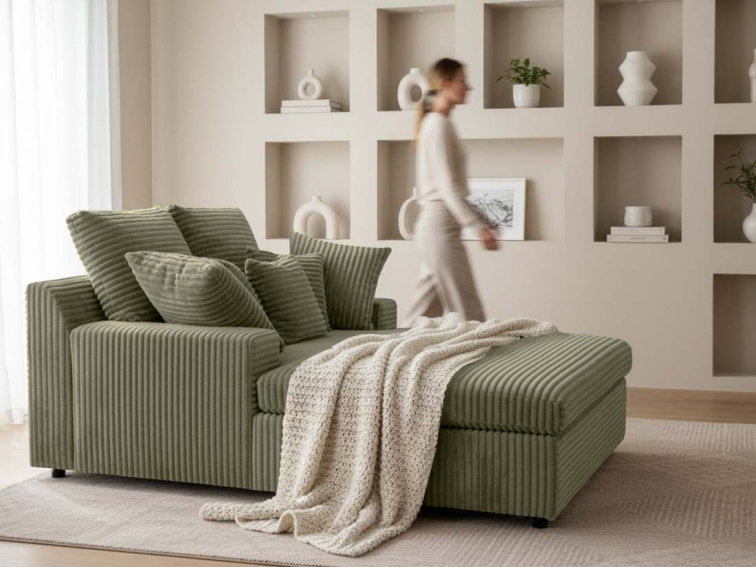 Pohovka/lenoška Lazy one - Zelená 37