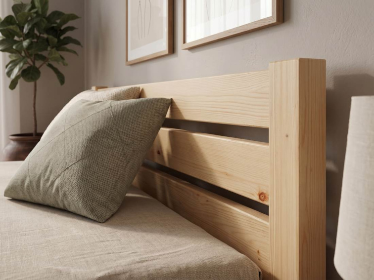 Dvoulůžko Nell - masiv borovice