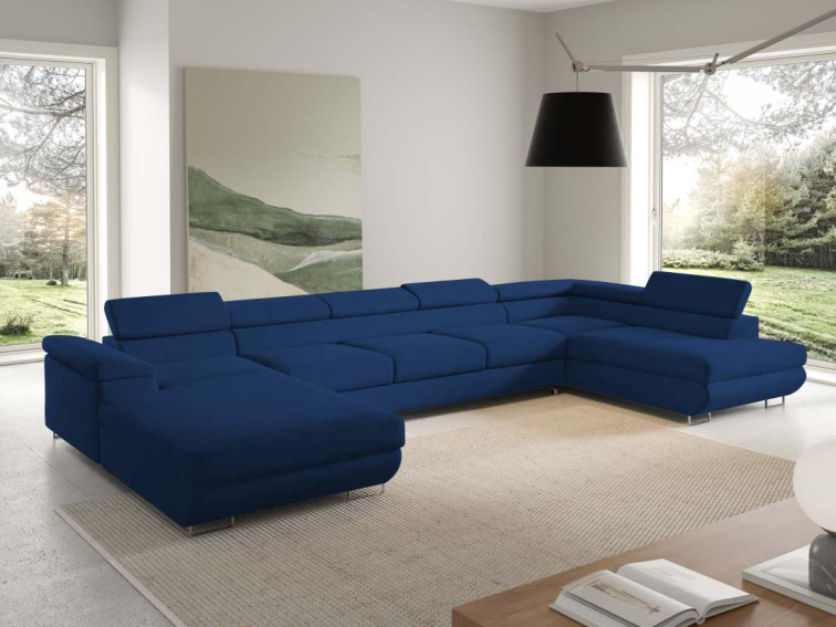 Rozkládací sedací souprava April U XL - Kronos 09
