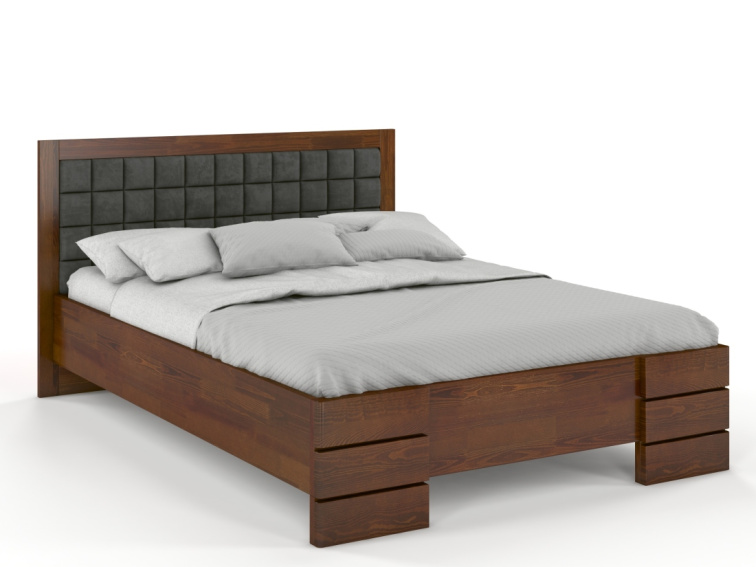 Zvýšená postel z masivu borovice Gotland