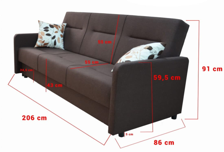 Pohovka Mora - Trinity 16