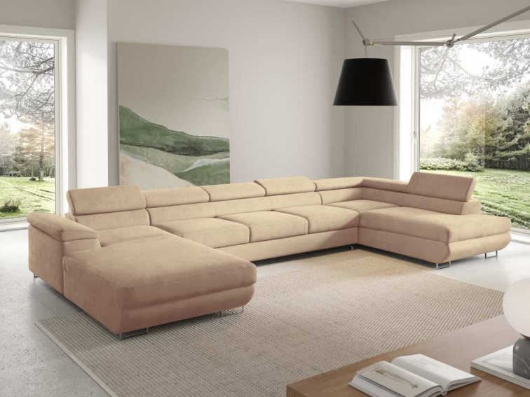 Rozkládací sedací souprava April U XL - Kronos 35