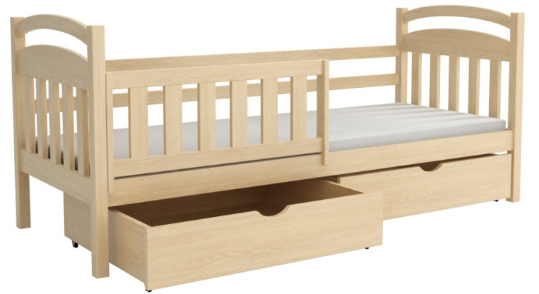 Dětská postel s úložným prostorem Kubuš 2