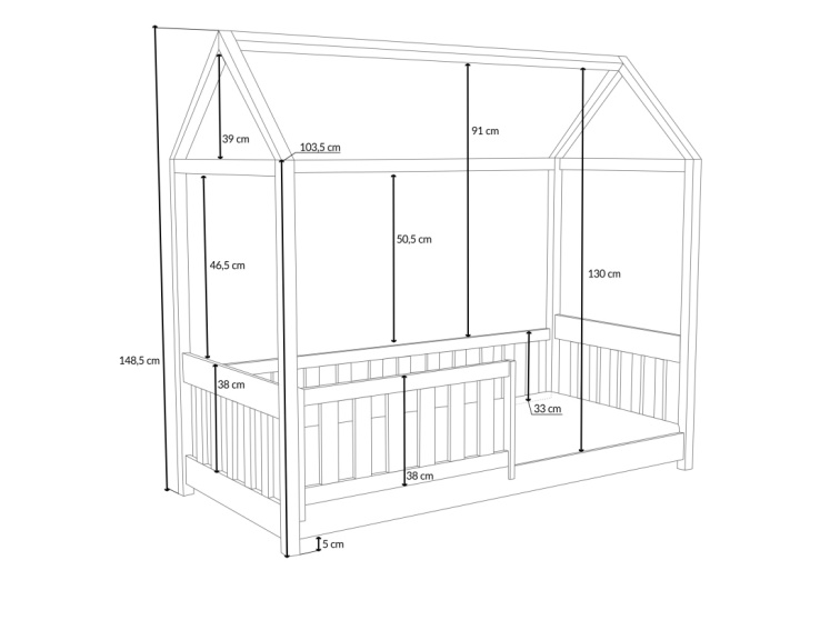 Patrová postel Aurelia