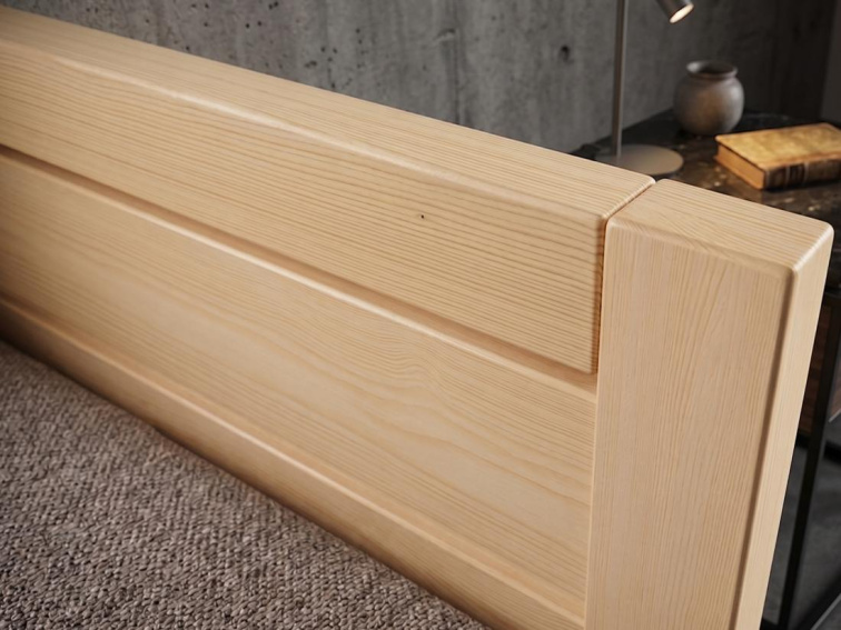 Manželská postel Ravona - borovice