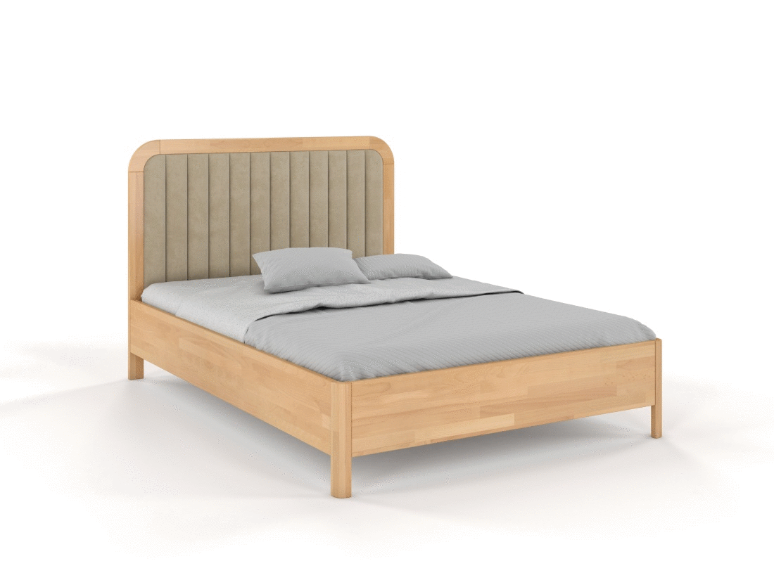 Zvýšená postel z masivu buk Modena