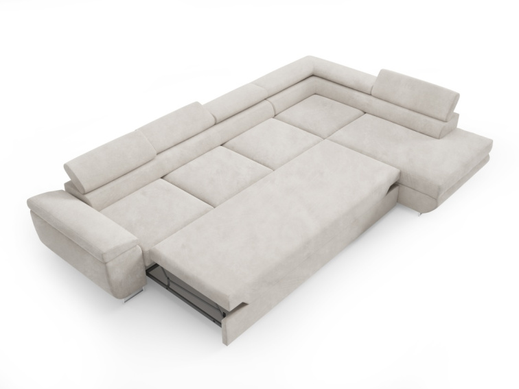 Rozkládací sedací souprava Isabella XL - Monolith 62