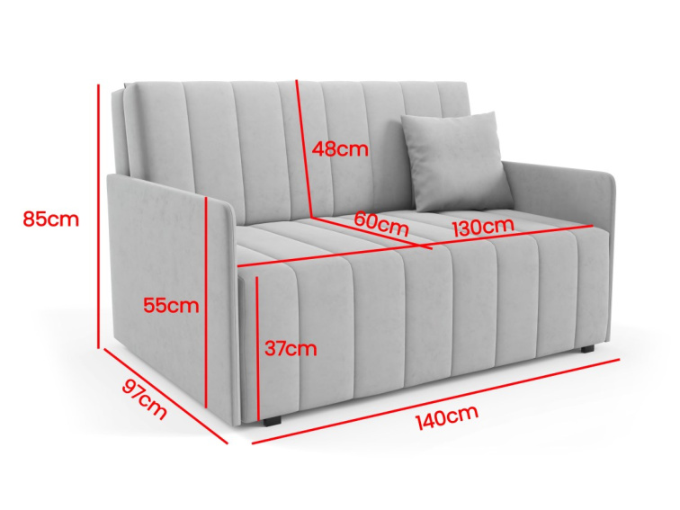 Rozkládací pohovka Norm 3 - Kronos 01