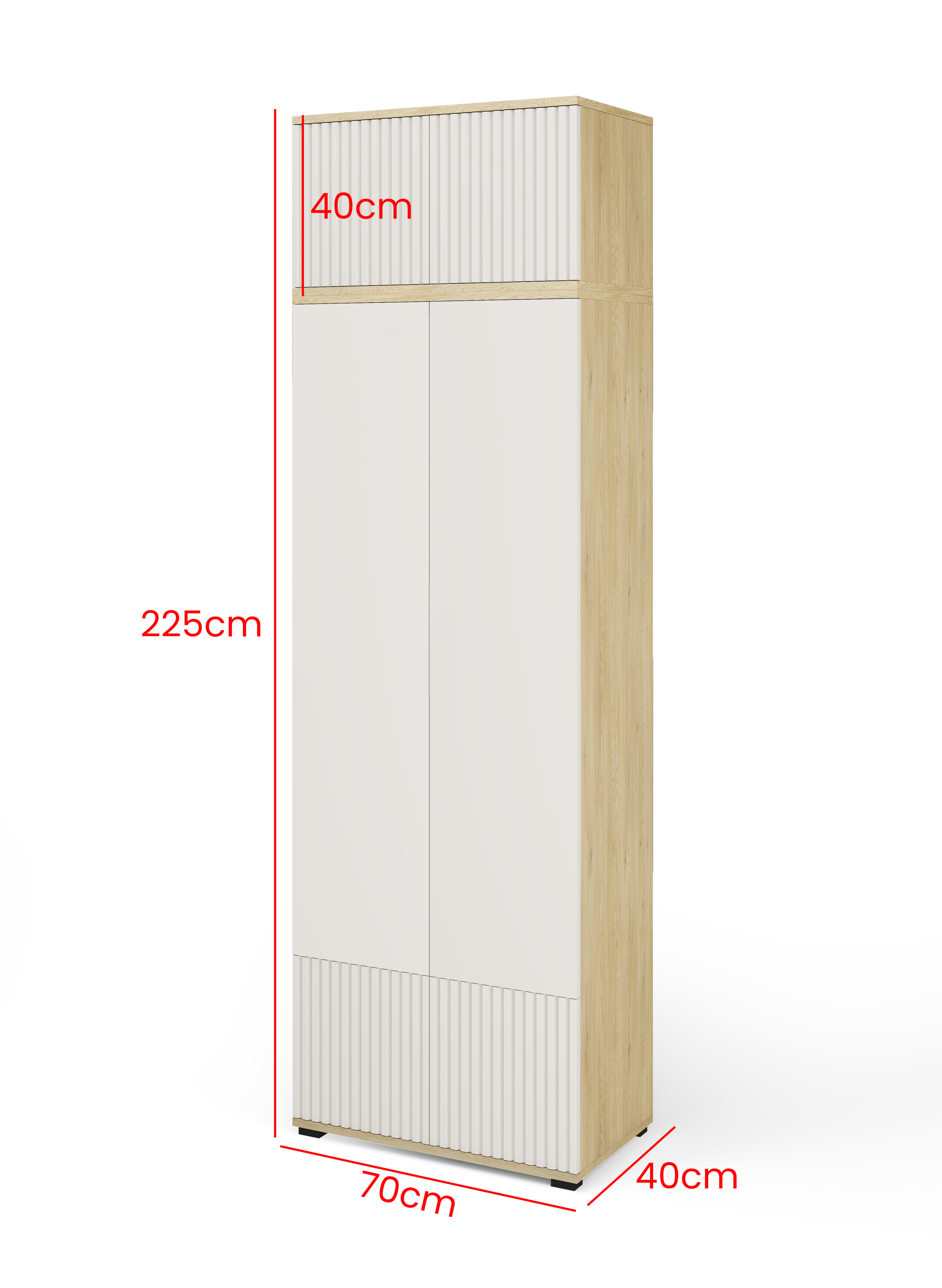 Předsíňová stěna Bello 4 - 2cm nožky