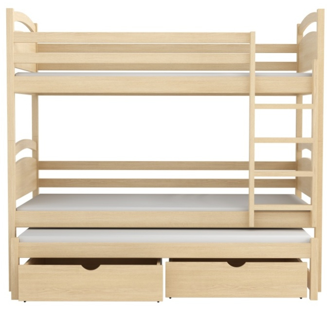 Patrová postel pro tři Mája 2