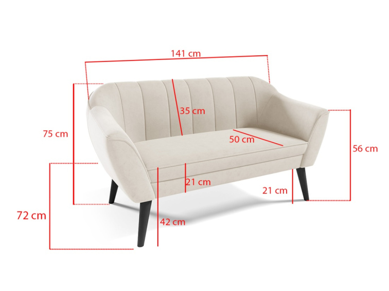 Dvojsedačka Venus - Velutto 20