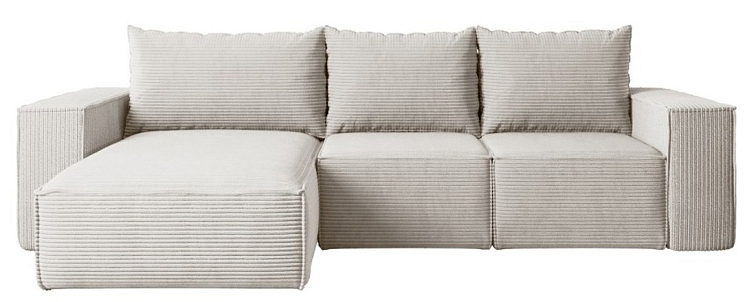 Rohová sedačka do L Lea - Krémová 100