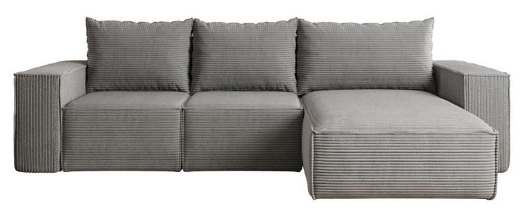 Rohová sedačka do L Lea - Šedá 22