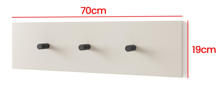 Věšák Rayo 70 cm