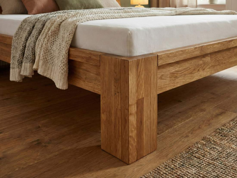 Dubová manželská postel Montana