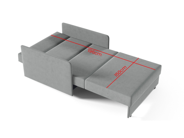 Rozkládací pohovka Falko long - Kronos 01