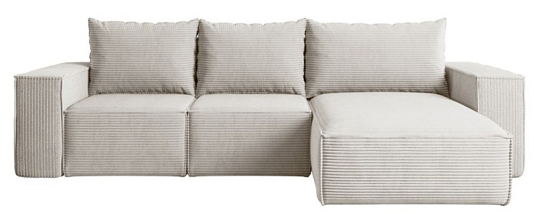 Rohová sedačka do L Lea - Krémová 100