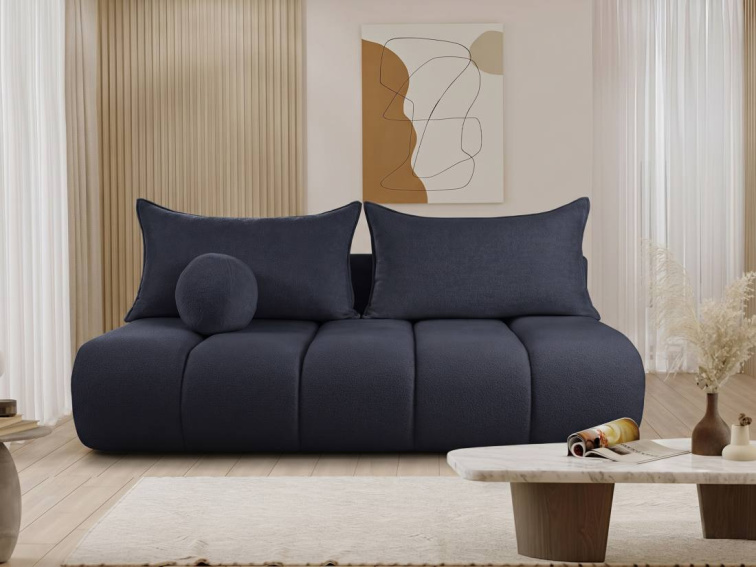 Rozkládací pohovka Imer - Modrá 14