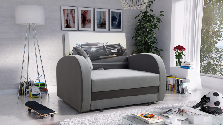 Dětská rozkládací pohovka Tola - Policie