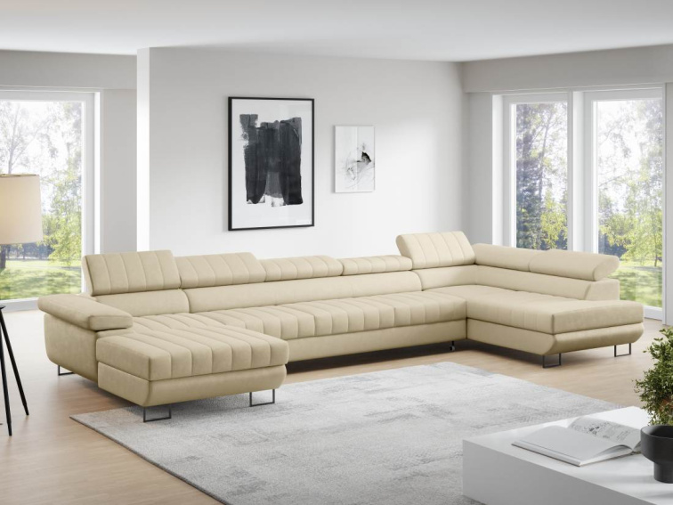 Sedací souprava Horizonte Mini U XL - Monolith 02