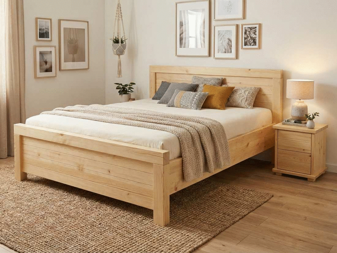 Zvýšená manželská postel MEGA SUPRA