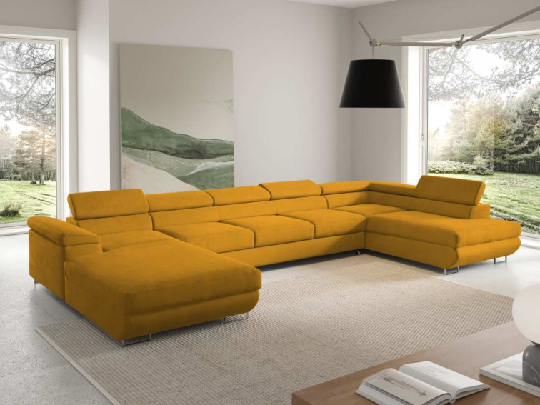 Rozkládací sedací souprava April U XL - Kronos 42