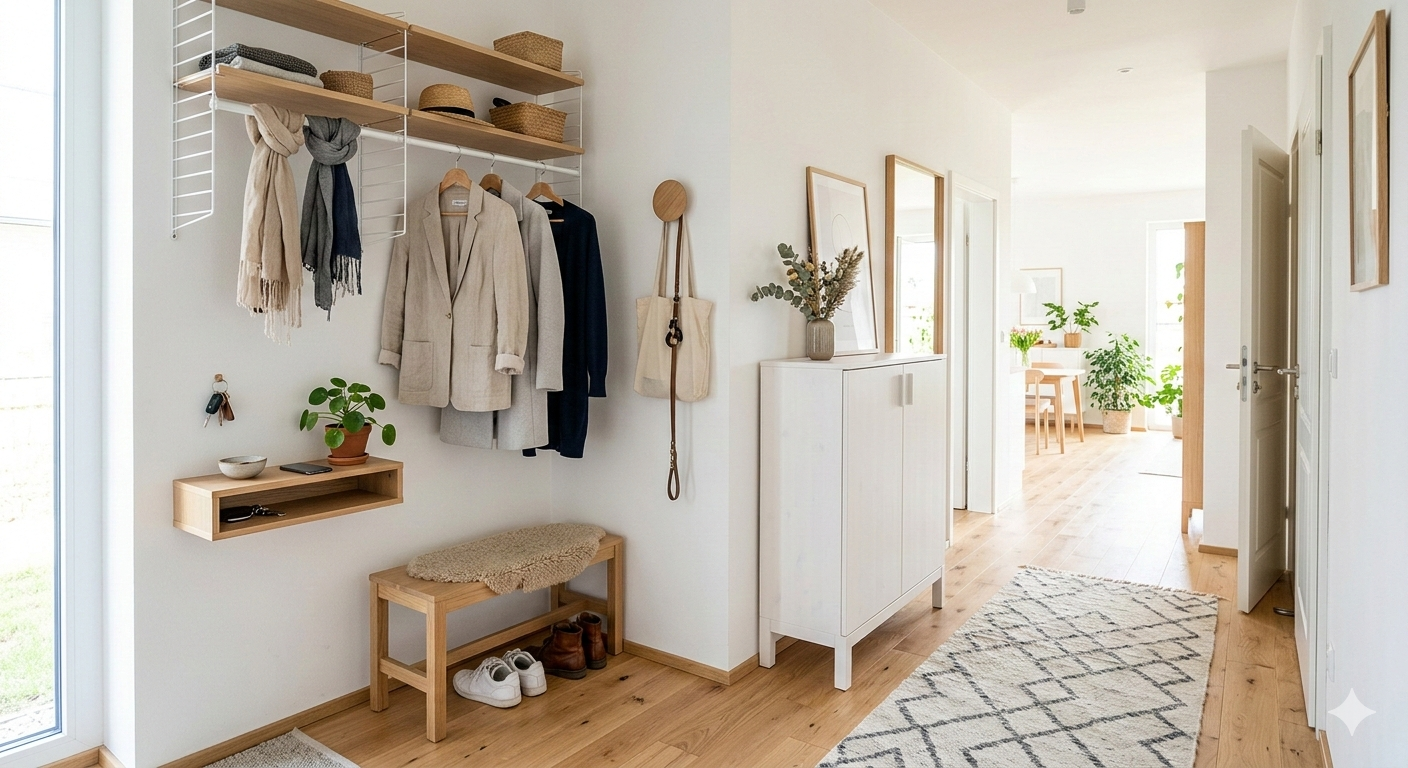 Předsíň na míru: hotová sestava nebo komponenty?