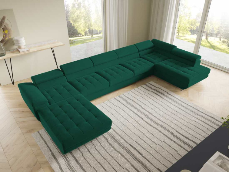 Rozkládací sedací souprava do U Monza XL - Kronos 19