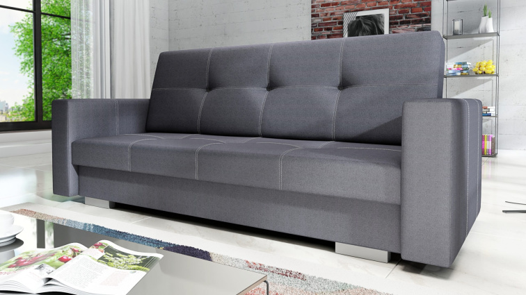 Rozkládací pohovka s úložným prostorem Alexia - Sawana 05