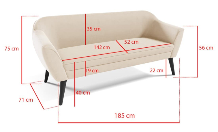 Trojsedačka Victoria - Velutto 09