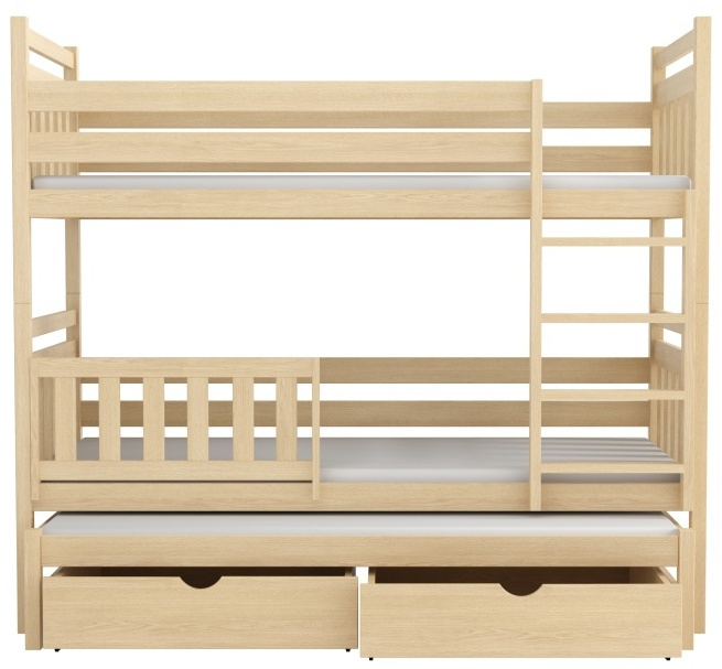 Patrová postel pro tři Pinokio