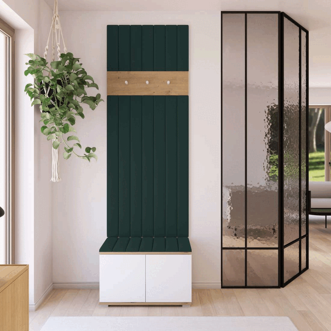 Předsíňová stěna Emi 21 - bílá