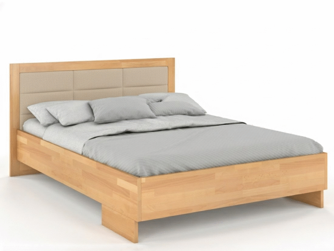 Zvýšená postel z masivu buk Kalmar