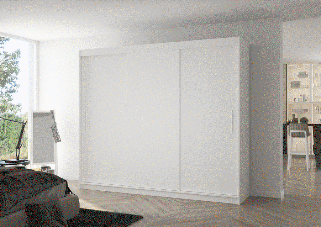 Šatní skříň s posuvnými dveřmi Antos - 250 cm